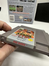 Bad Dudes (1988) NES Nintendo Complete CIB Rare Nice!