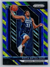 2018-19 Panini Prizm #47 Keita Bates-Diop Choice Blue Yellow and Green Prizm RC