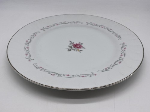 Royal Swirl Fine Porcelain China Dinner Plate Made In Japan - Picture 3 of 6