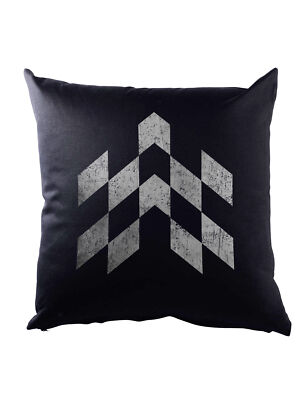 Checkered Flag Dekokissen Race Racing Car Driver Racer Petrol Head Fun Love