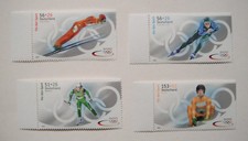 Briefmarken "Olympische Winterspiele 2002", Wert 3,16 € + Zuschläge