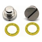 Drain Plug Screw Kit For MERCURY MERCRUISER 10-79953Q2 10-79953A2 18-2244 22420