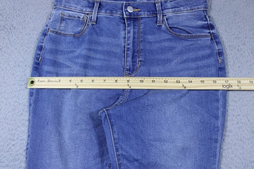 Old Navy Jeans Girls 18 Blue High Rise Super Skinny Jeggings Stretch Denim 28x30 - Picture 5 of 12
