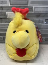 Squishmallows Peanuts "Woodstock" Valentine's 8" Plush 2023 NEW