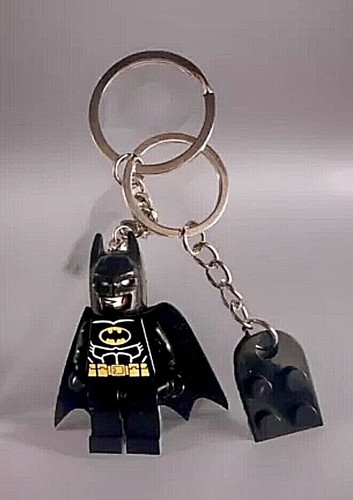 Batman Valentines 2 Couples Keyring Pink Batgirl DC Bag Charm Car Chain Key Gift - Picture 5 of 23
