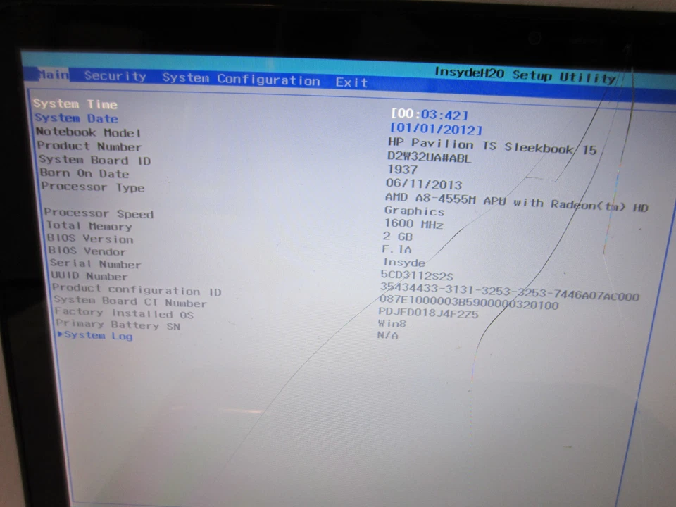 HP Pavilion 15-b168ca Sleekbook 15.6" AMD Quad Core A8-4555M 1.6GHz AS-IS Repair - Image 2 of 4