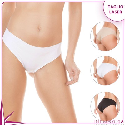 Slip Frau Jadea 8000 Niedrige Taille Schneiden Laser
