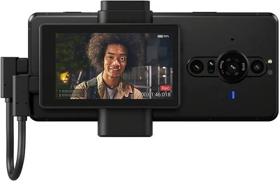 Sony XQZ-IV01 VLOG-Monitor für Xperia PRO-I - Schwarz (XQZIV01B 