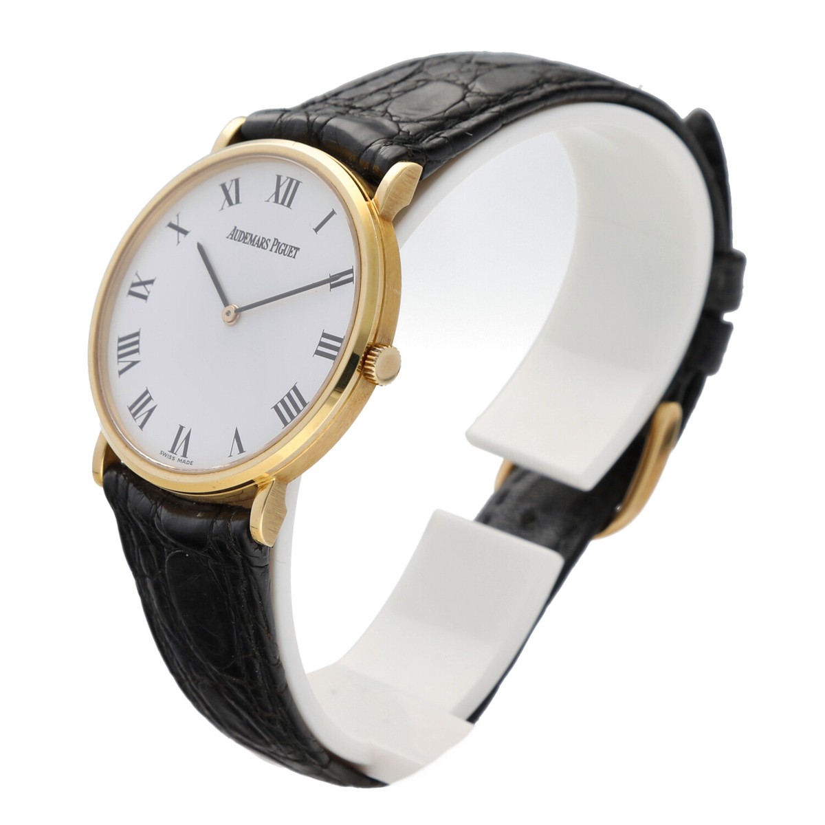 Audemars Piguet Jules Audemars 18k Yellow Gold White Roman Manual