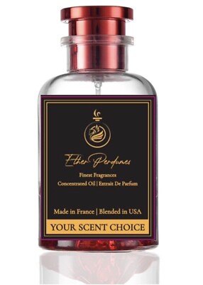 Ether Perfumes BACCARAT ROUGE Extrait Parfum 100 ML Our Amazing BR540 Blend 