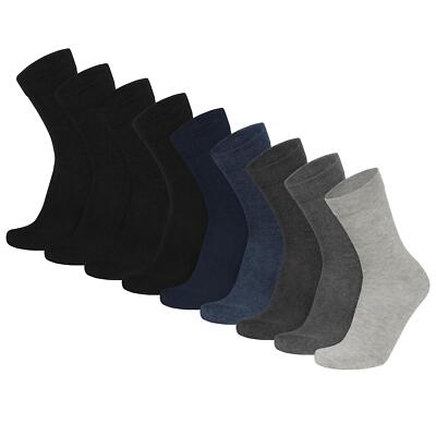 Diabetiker Socken ohne Gummi mit Frotteesohle 6 Paar für Herren und Damen