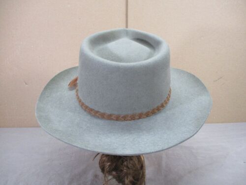 2 Vintage 1950's Fedoras Brent Airlite & Stetson Mallory Size 7 1/4 NICE HATS - Picture 13 of 23