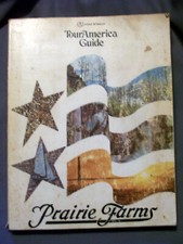 RAND McNALLY PRAIRIE FARMS TOUR AMERICA GUIDE 1971 SOFTCOVER
