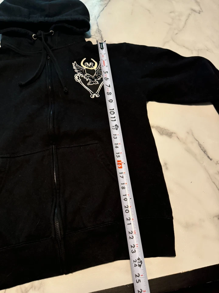 Толстовка с капюшоном среда XS черная популярная тема с длинным рукавом Darkness My Old Friend - Изображение 4 из 4