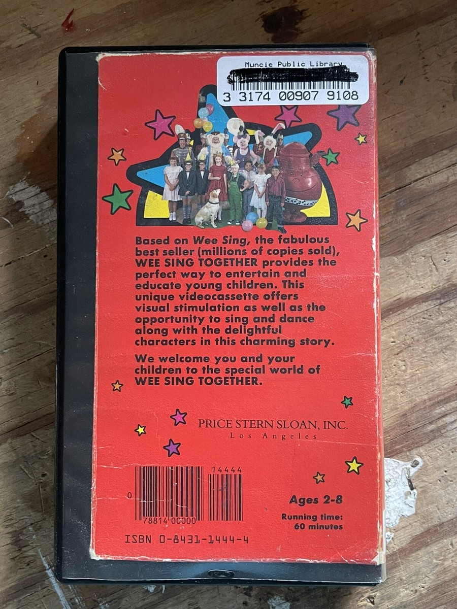 Wee Sing Together A Magical Musical VHS Tape 1985 Kids