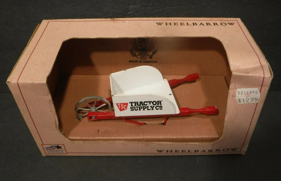 Liberty Classics By SpecCast TSC Tractor Supply Co. Wheelbarrow in Box #CUST 281 - Image 2 of 4