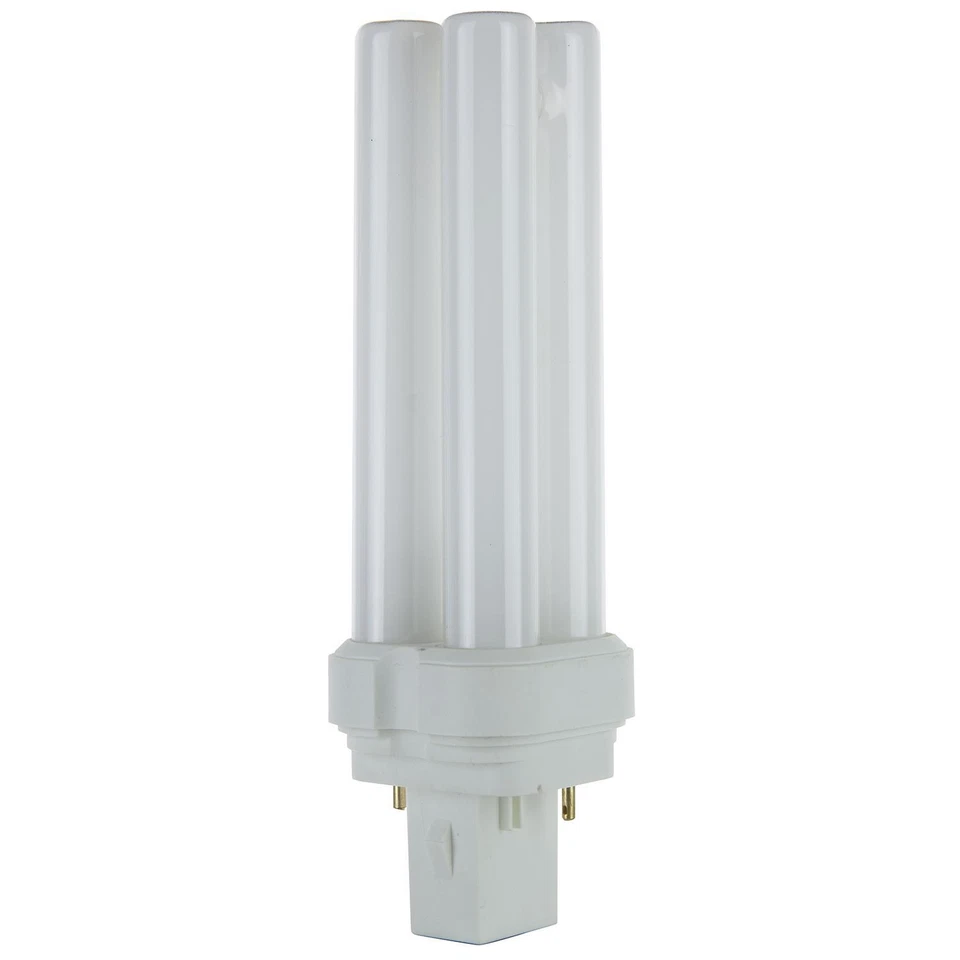 Sunlite 22 Watt FDL 2-Pin Quad Tube GX32D-2 Base Plugin 3000K Warm White Light - Image 2 of 4