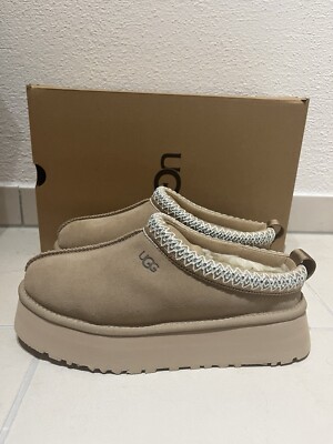 UGG Tazz Slipper Beige Sand Gr. 38 NEU