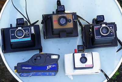 LOT de X 5 Appareils photo POLAROID - Vintage 70S - (Format