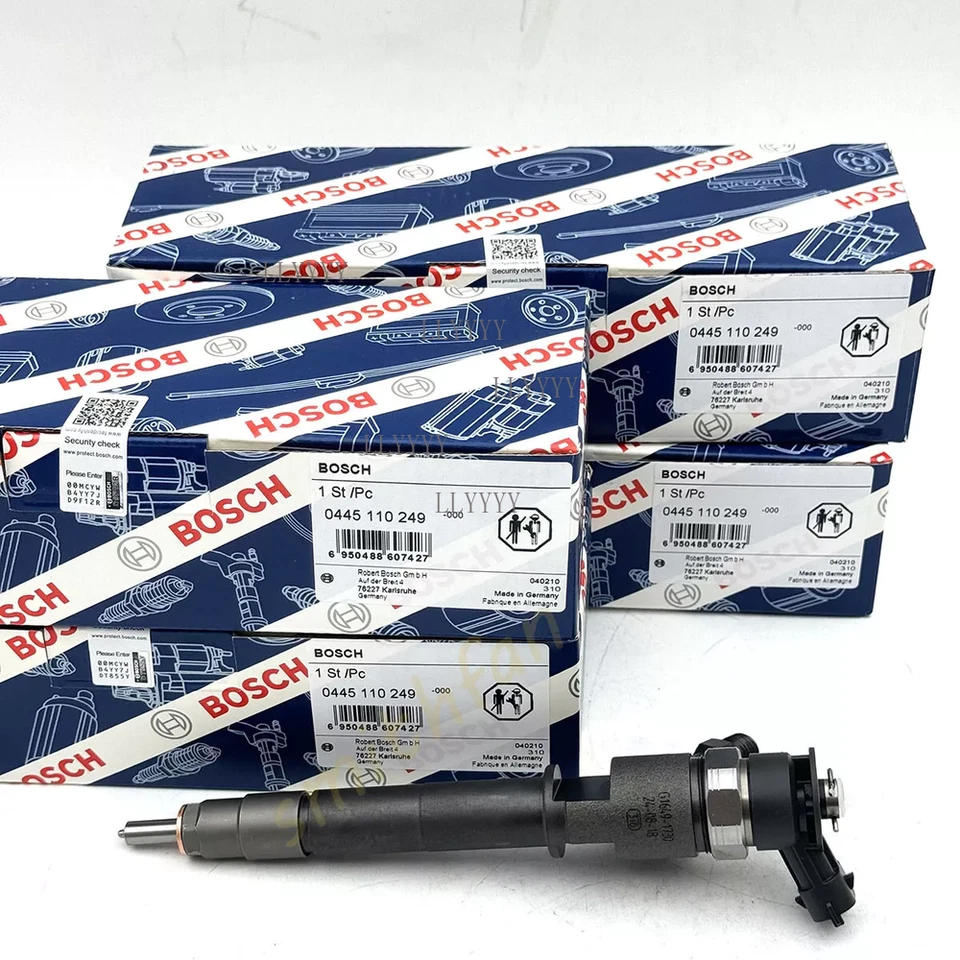 4 топливные форсунки для Ford Ranger Mazda BT50 3,0 л дизель 0445110249 WE011-3H50A - Изображение 2 из 4