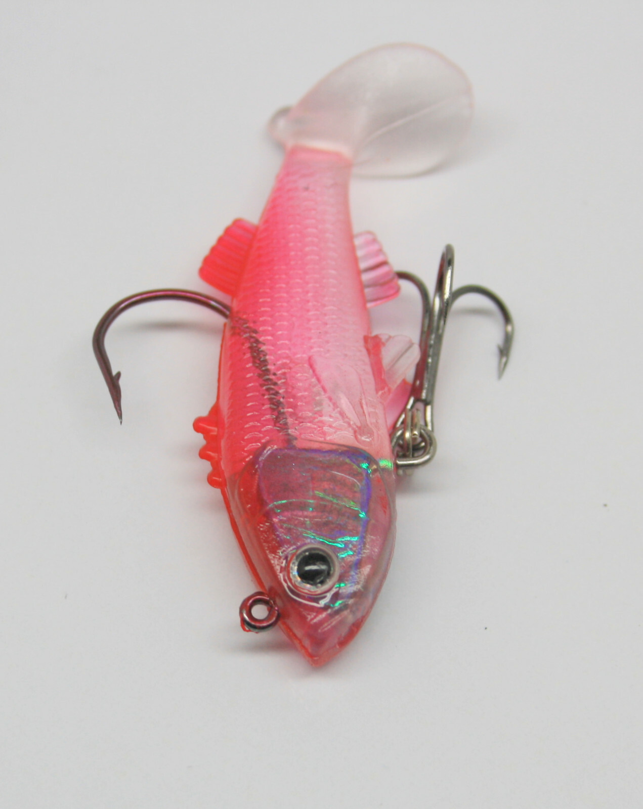 Soft plastic lure, X5, 6cm, rigged and weighted, Vibe, Vib, Fresh