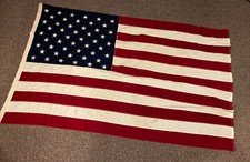 United States USA 50 Star American Flag 70" w x 35" H - Used Acceptable Order