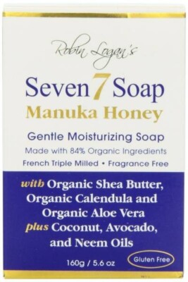 RARE BRAND Seven 7 Soap Triple Milled Manuka Honey 5.6 oz