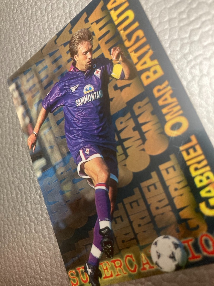 【正規97-98FILA Fiorentina L/S BATISTUTA#9】 正規97-98FILA Fiorentina L/S BATISTUTA#9】 Batistuta #9