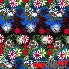 Hydrographics Film Hydro Dipping Water Transfer Print Film DD-949 Fun Flower
