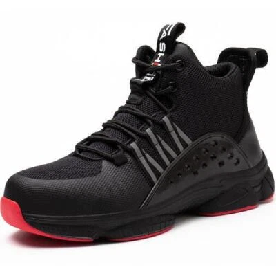 MARKENLOS Sicherheitsschuhe Leicht Mit Stahlkappe Arbeitsschuhe Sneaker Herren Damen