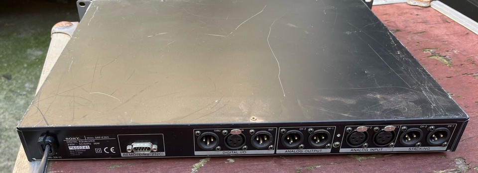 Sony SRP-E300, Digital Equalizer, Stereo Eq, Delay, Limiter Sony SRP-E300, Digital Equalizer, Stereo Eq, Delay, Limiter