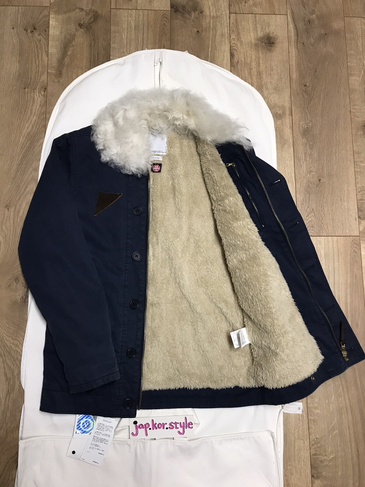 Visvim Deckhand Jacket Gore Windstopper Wtaps Fra… - image 7