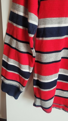 Gap Kids Thermal Stripe Long Sleeve Size XXL (14-16) 100% Cotton Stripes - Picture 2 of 4