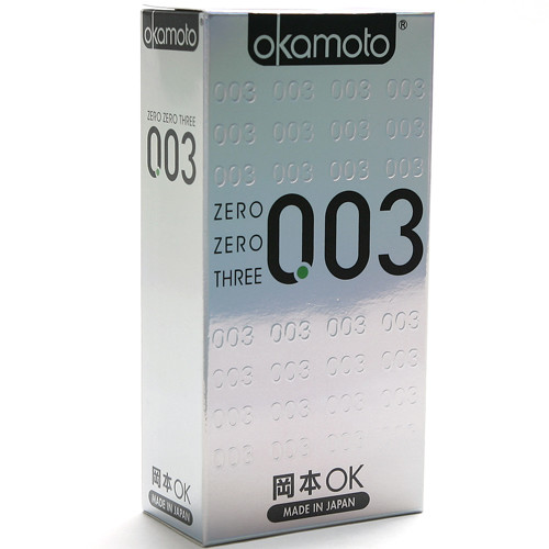 Okamoto 003 PLATINUM condoms *Ultra thin 0.03 thickness* 10 20 50 