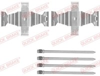 Quick Brake 109-1829 Accessory Kit, Disc Brake Pad For MERCEDES-BENZ