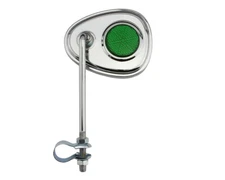 ALTALINE Bicycle V Mirror Chrome Green