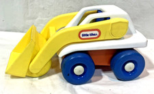 Vintage ~ Little Tikes ~ 1980’s Front End Loader Bulldozer Work Truck ~ USA Made