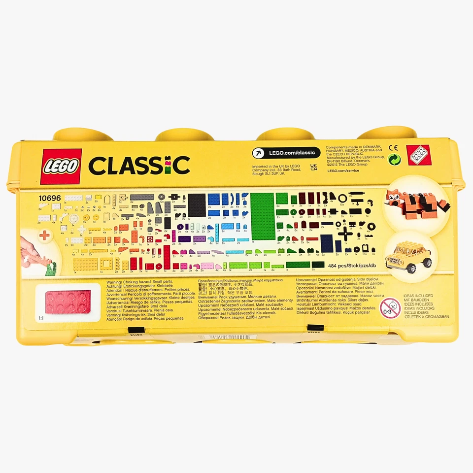 LEGO 10696 Classic Creative Bricks Set with Storage Box 4+ NEW - Image 4 of 4
