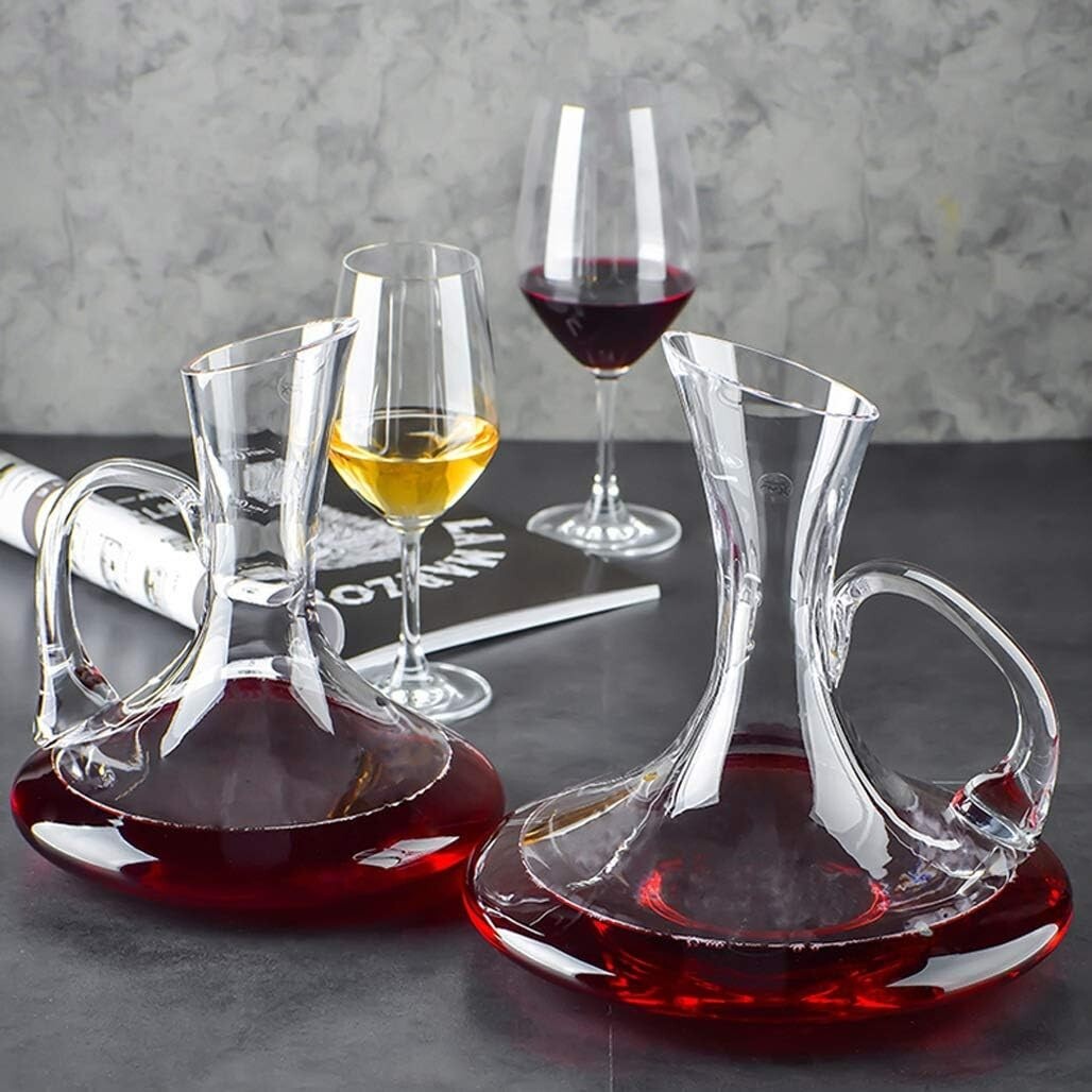 Decanter Vino Krosno 1500 Ml - Vetro Crystalline, Forma Classica, Made In EU - Foto 1