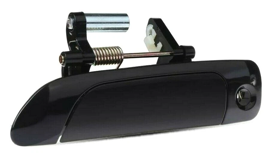 Juego de 4 manijas de puerta exterior delanteras y traseras negras para Honda Civic Sedán 2001-2005 Foto 3 de 4