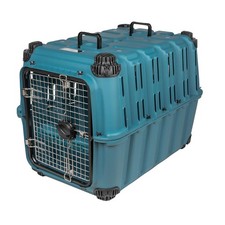 Mammoth Guardian Dog Kennel 36 Inch Heavy Duty Lagoon Blue