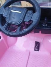 Keyni Kids Licensed Range Rover Evoque 12v Electric Battery Ride on Car - Pink