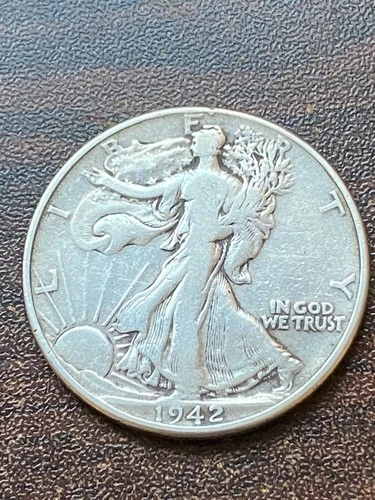 1942-P Walking Liberty Half Dollar — photo from another recent sale