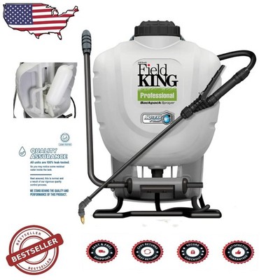 Manual 4 Gallon Sprayer | 150 PSI | Internal Pump | No Leak Design | 6 Nozzles