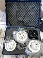 QTY 3 Paul C Buff White Lightning Studio flash Units 10K, 10K  5K CASE CABLES