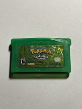 Pokemon Leaf Green GBA Authentic - Save Tested Gameboy Advance Cartridge Only
