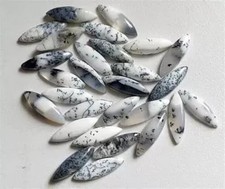 AAA Natural Dendrite opal Cabochon Marquise Shape Loose Gemstone