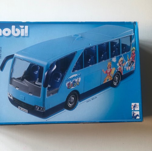 Playmobil 9117 City Life Big Blue Bus Funpark Set scatola danneggiata vedi foto - Foto 7 di 9