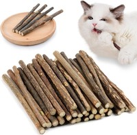 32 Katzenminze Sticks Matatabi Kausticks Katze Zahnpflege NatüRlich