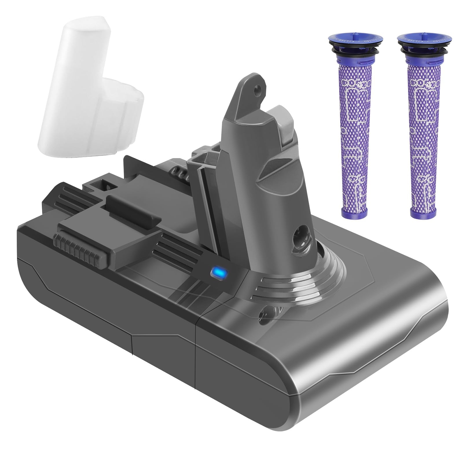 Batterie aspirateur Dyson V6 SV03 DC62 DC59 accumulateur lithium 21.6V